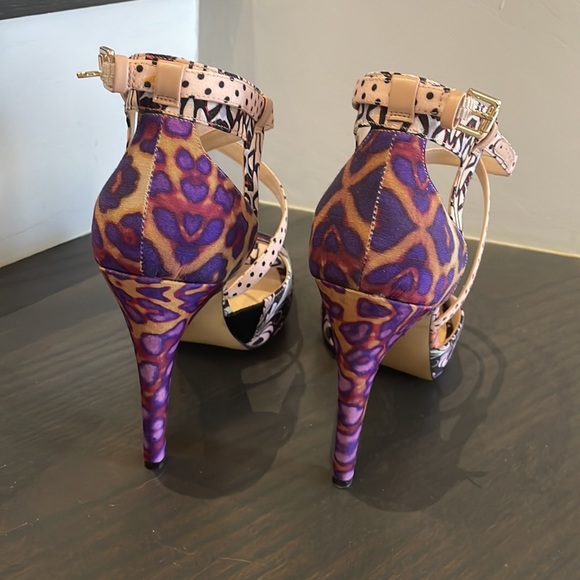 Nine West Multi-Coloured High-Heels. Size 8.5 - Picture 3 of 3